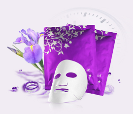 Iris facial mask